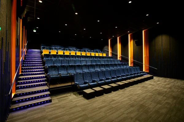 BioRx Tornion elokuvasali. | BioRex Tornio´s auditorium designed by Partanen & Lamusuo.